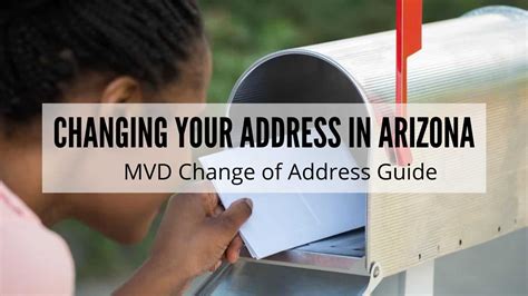 change address az dmv